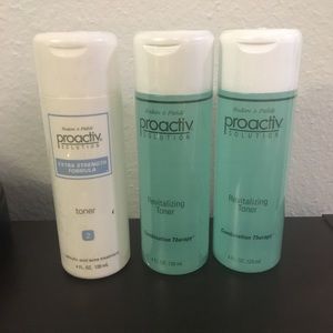 Proactiv Toner (2) and Extra strength Toner (1)